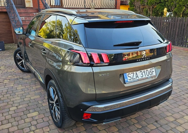 Peugeot 3008 cena 84900 przebieg: 168000, rok produkcji 2018 z Poręba małe 631